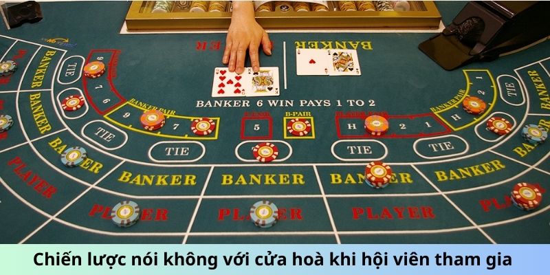 Chiến lược nói không với cửa hoà khi hội viên tham gia 